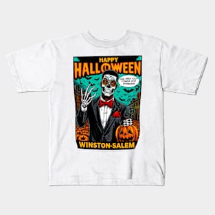 Winston-Salem Halloween Kids T-Shirt